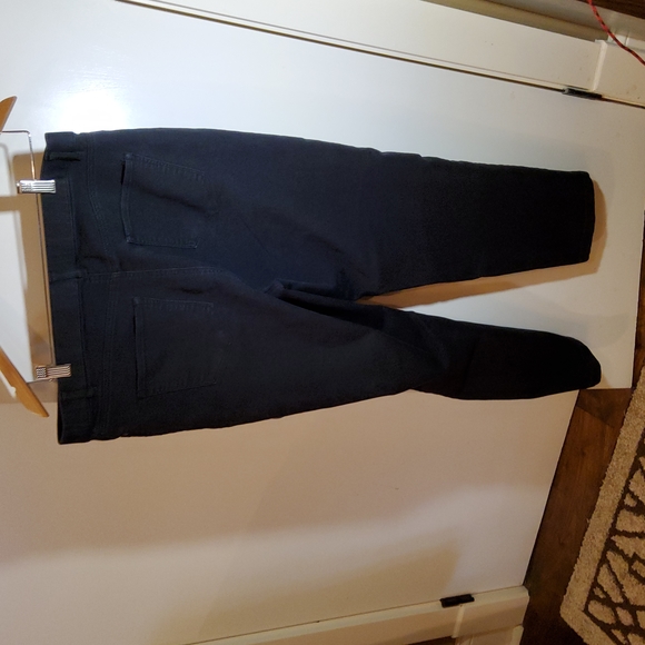 Ladies Black Stretch Jeans, 16 - Picture 2 of 4